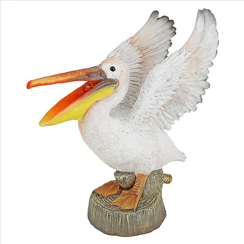 Design Toscano Oceanside Pelican Spitter Piped Statue