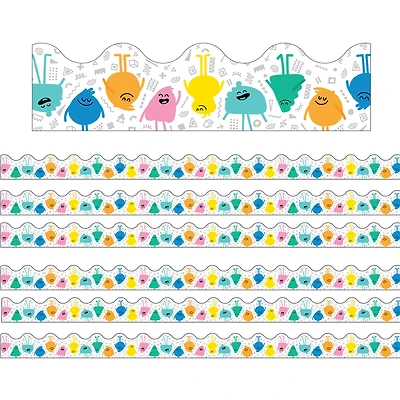 Carson Dellosa® Happy Friends Scalloped Border, 234ft.