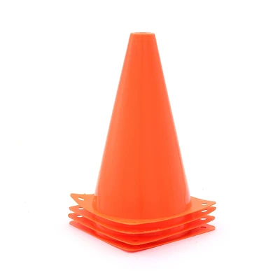 6.75" Orange Cones, 4ct. by Celebrate It™