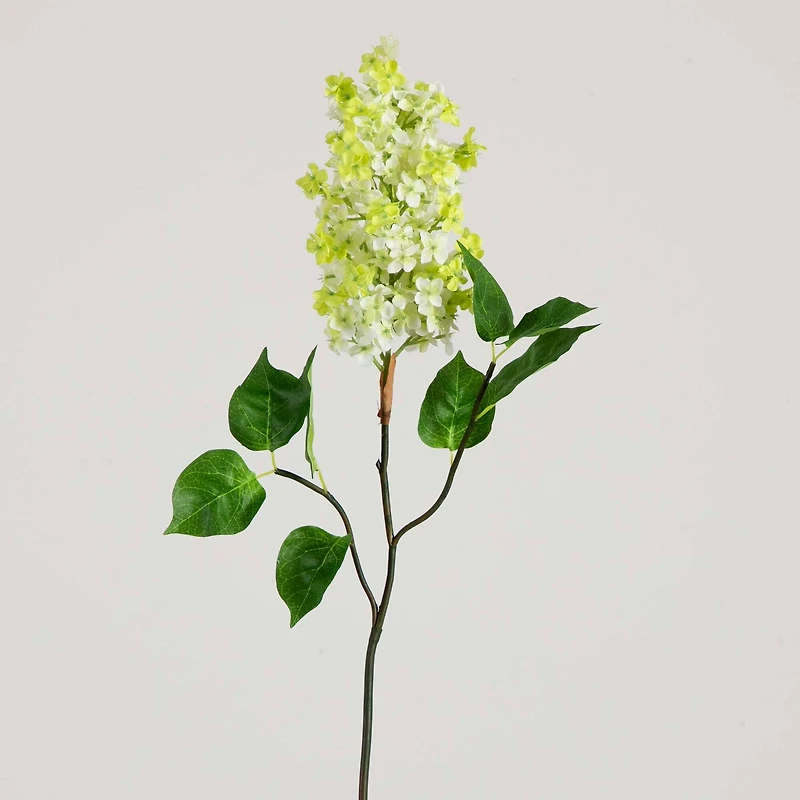 36" White Lilac Flower Stems, 3ct.