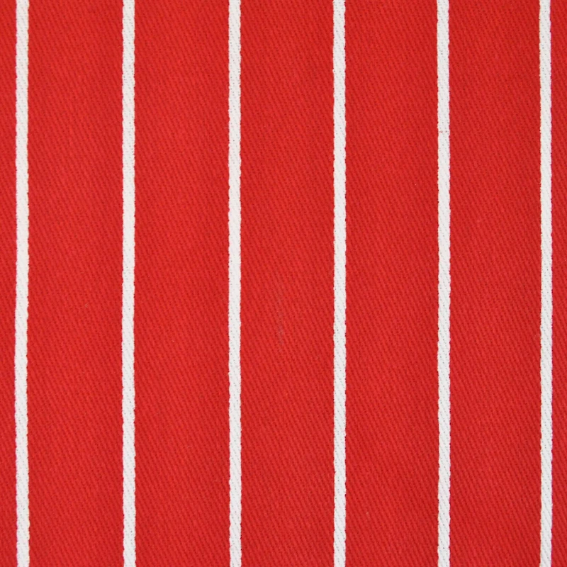 Tango Red Pinstripe Chef Apron