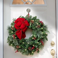 Haute Decor Attract™ Brushed Nickel Magnetic Wreath Hanger, 2ct.