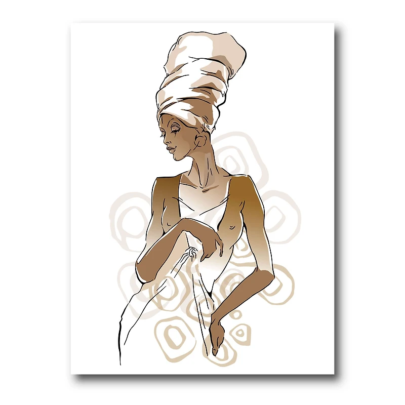 Designart - African American Woman Portraits