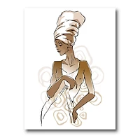 Designart - African American Woman Portraits