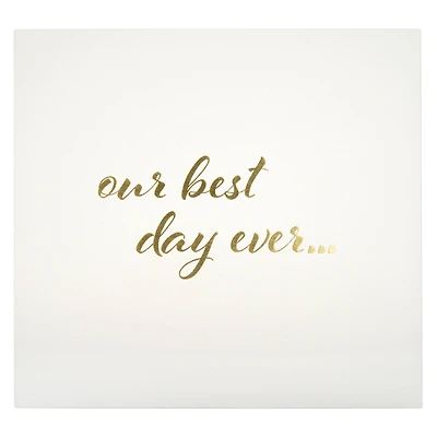 Our Best Day Ever Scrapbook Album by Recollections™