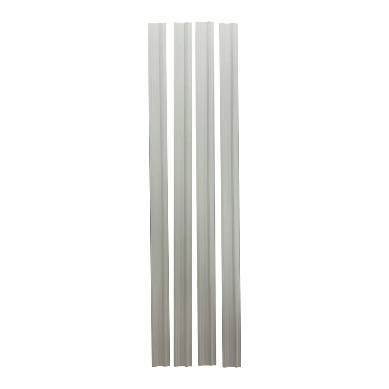 Miniature White Baseboards, 4ct. by Make Market®