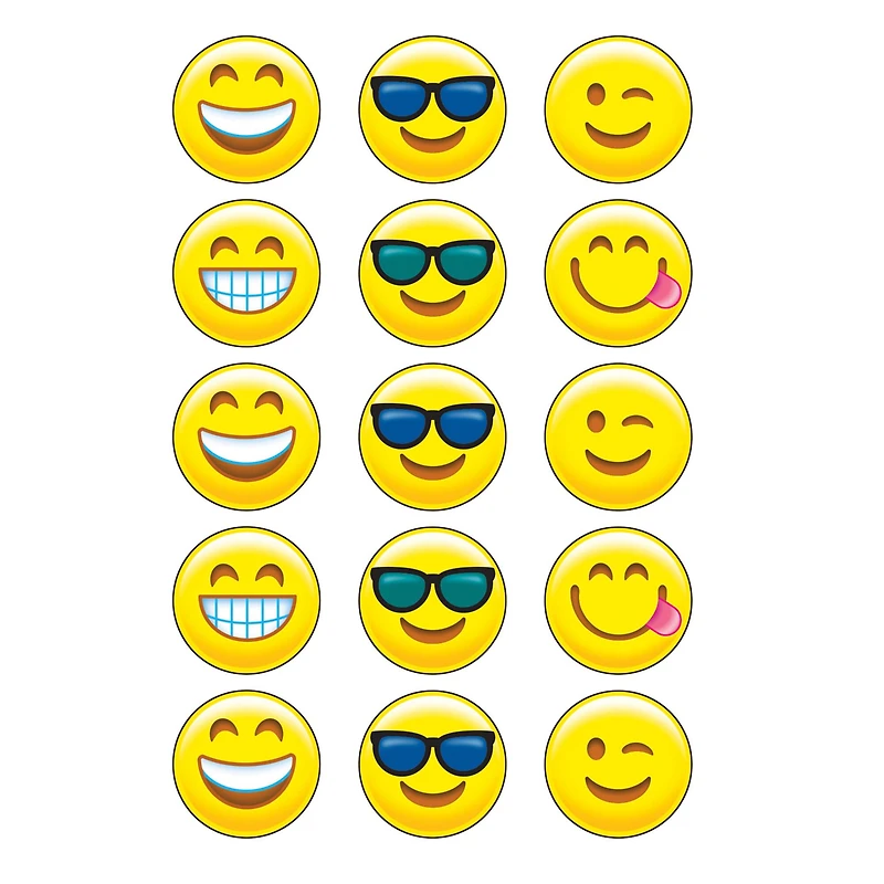 Trend Enterprises® Emoji Stinky Stickers®, 6 Packs of 60