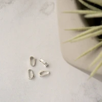 Sterling Silver Small Bail Locket, 4ct. by Bead Landing™