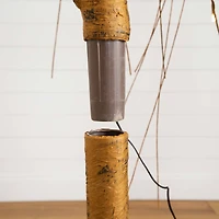 6ft. Pre-Lit Willow Artificial Christmas Tree, Warm White LED Lights