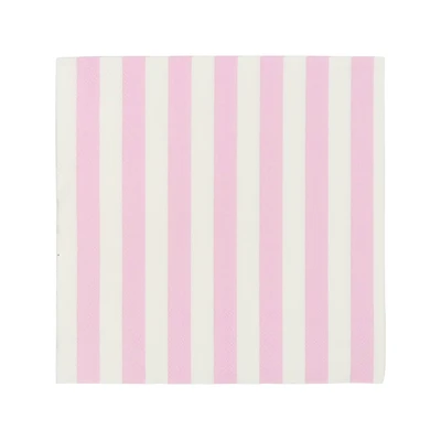 Pink & White Stripes Lunch Napkins, 20ct. by Celebrate It™