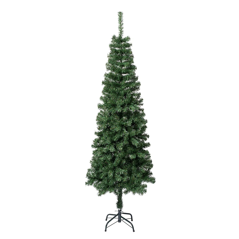 6ft. Unlit Linden Spruce Slim Artificial Christmas Tree