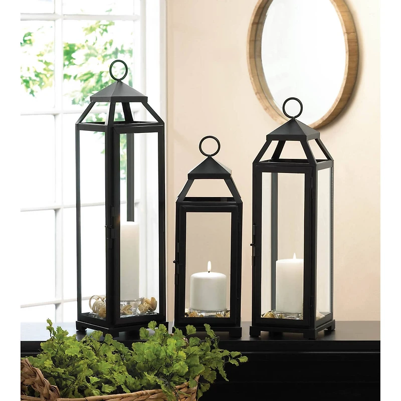 21'' Lean & Sleek Candle Lantern