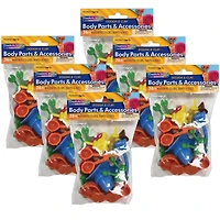 Creativity Street® Modeling Dough & Clay Body Parts & Accessories, 6 Packs of 26 Pieces