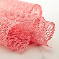 10" x 19ft. Pink Poly Burlap Mesh by Celebrate It™
