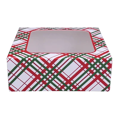 Plaid Cookie Treat Boxes, 4ct. by Makery™