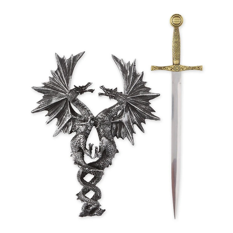 Dragon Dagger Wall Plaque