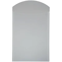 JAM PAPER Plastic Tuck Flap Letter Open End Envelopes