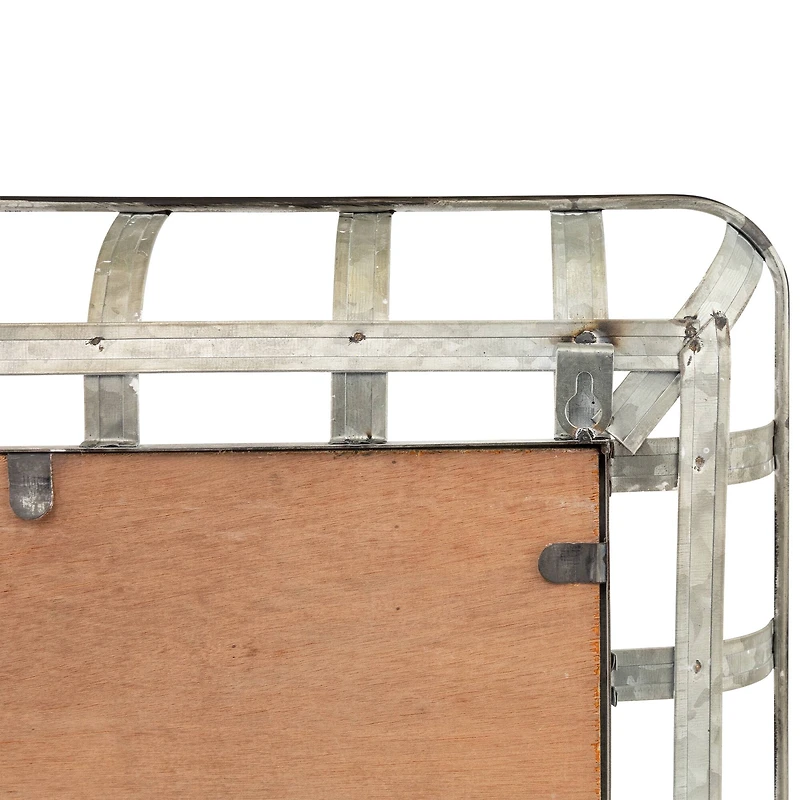 24" Silver & White Pumpkin Thankful Rectangular Wall Décor