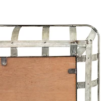 24" Silver & White Pumpkin Thankful Rectangular Wall Décor