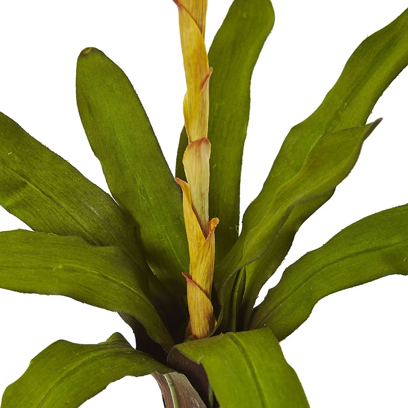 23" Tropical Bromeliad Artificial Flower (Set of 3)