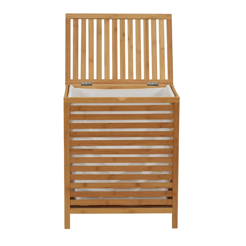 Household Essentials Bamboo Laundry Hamper