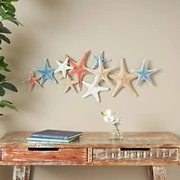 Layered Metal Starfish Wall Décor Accent