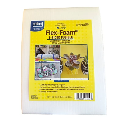 Pellon® Flex-Foam™ 20" x 60" 1-Sided Fusible Stabilizer