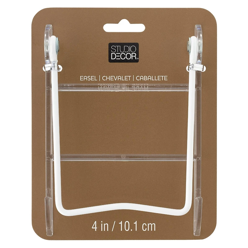 12 Pack: Folding Easel with Clear Base by Studio Décor®