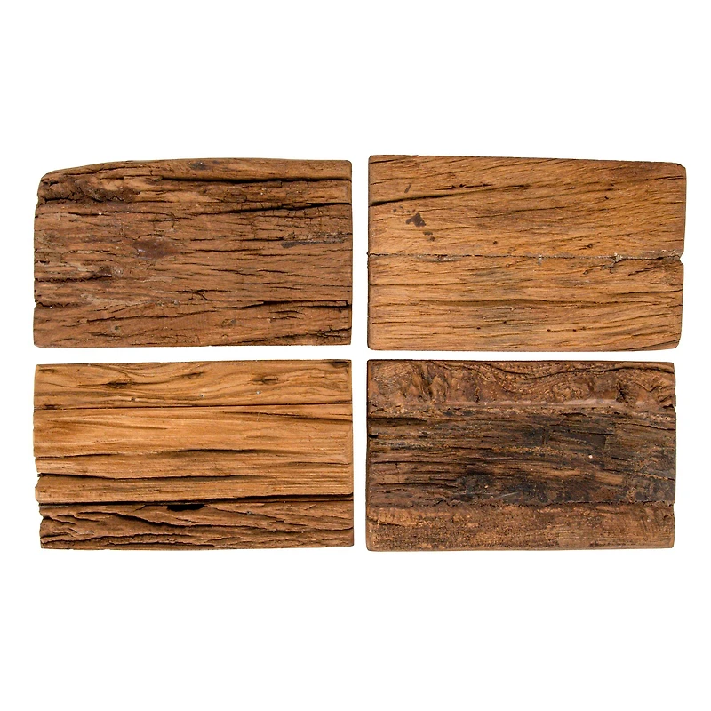 Hello Honey® 6" Natural Decorative Reclaimed Wood Pedestal