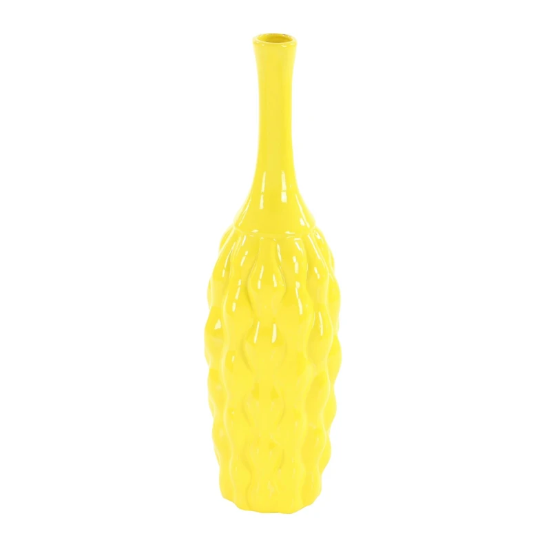 The Novogratz 18" Bright Ceramic Coastal Vase Set