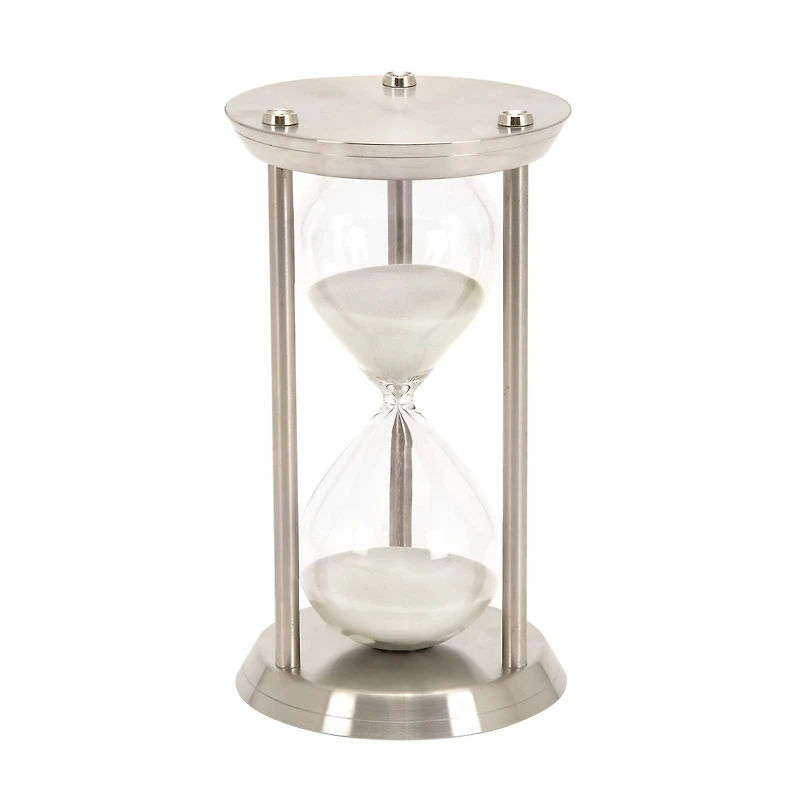 12'' Silver Metal Glam Timer