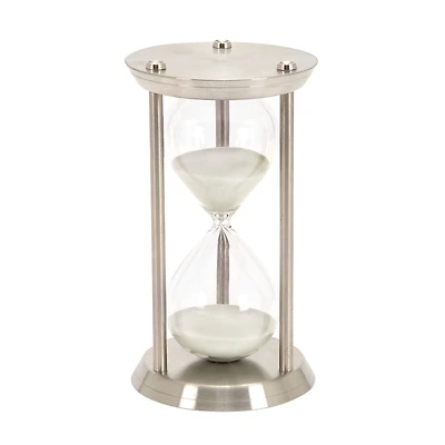 12'' Silver Metal Glam Timer
