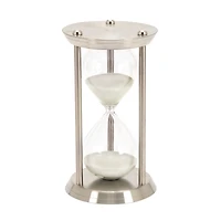 12'' Silver Metal Glam Timer