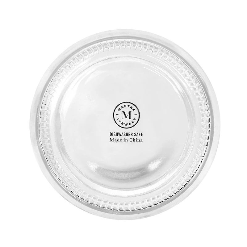 Martha Stewart Clear Glass Canister Set