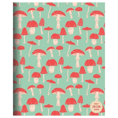 TF Publishing 2025-2026 Magic Mushroom Medium Monthly Planner