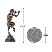 Design Toscano 27" Pan Greek God of the Forest Sculpture