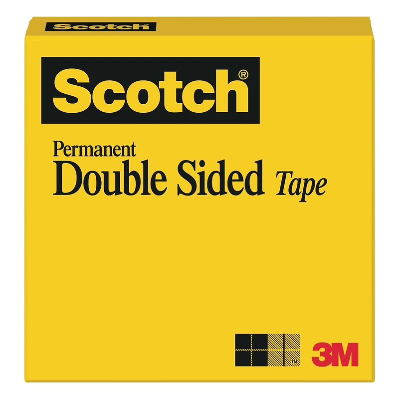 3M Scotch® Double Sided Tape, 3/4" x 36yd.