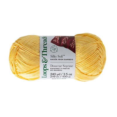 Silky Soft™ Yarn by Loops & Threads