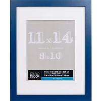 Sapphire Blue Belmont Frame with Mat by Studio Décor
