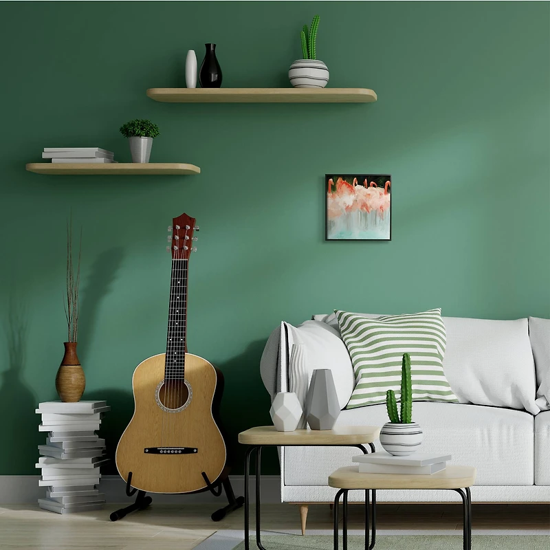 Stupell Industries Abstract Flamingo Group Contemporary Pink Birds,12" x 12"