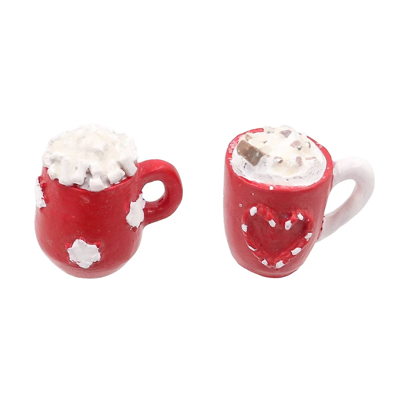 Mini Hot Cocoa Mug Decorations by Ashland®
