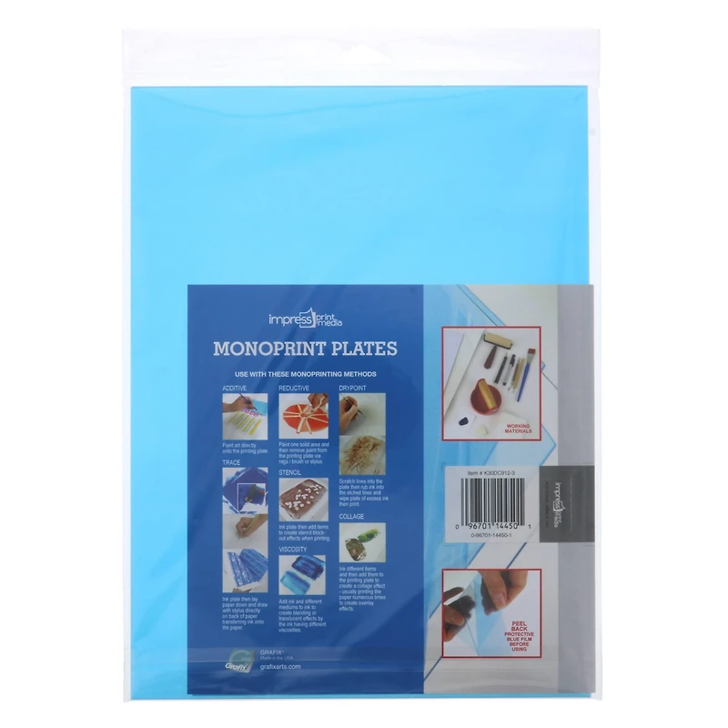 Grafix® Dura-Lar™ Monoprint Plates, 3ct.