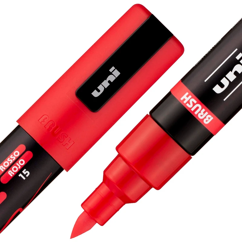 POSCA® PC-5BR Color Brush Tip Paint Marker Set