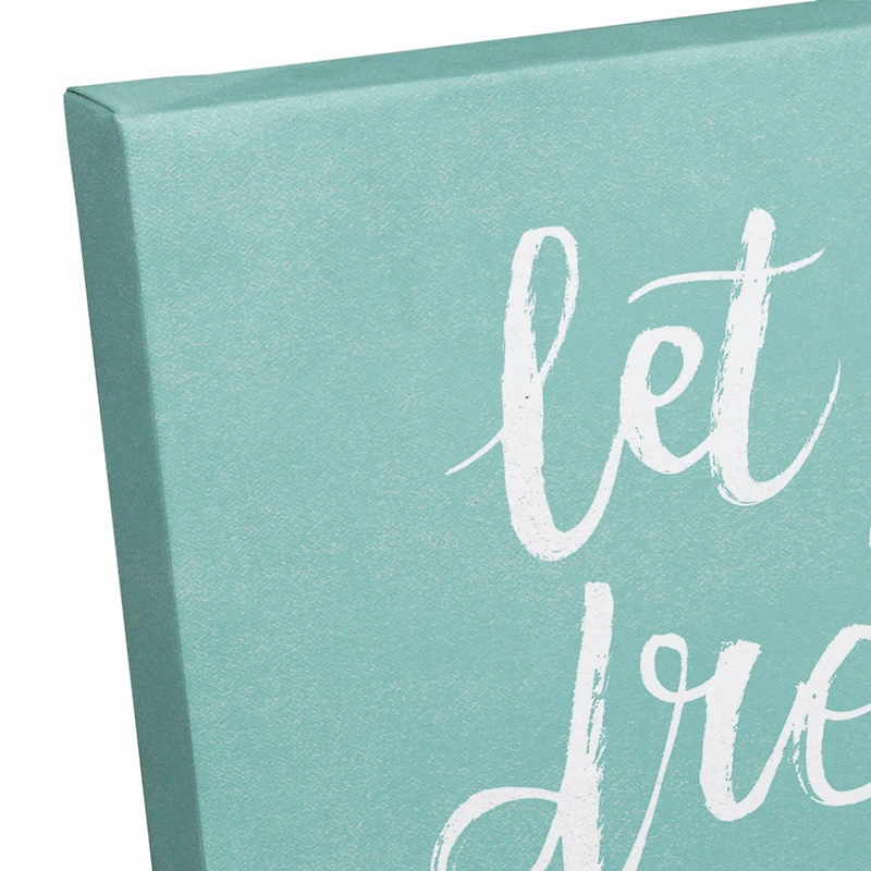 Let Your Dreams Shine 12" x 12" Canvas Wall Art