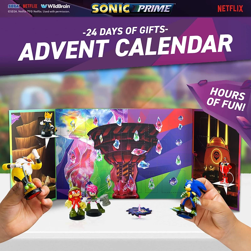 Sonic Prime Advent Calendar Set