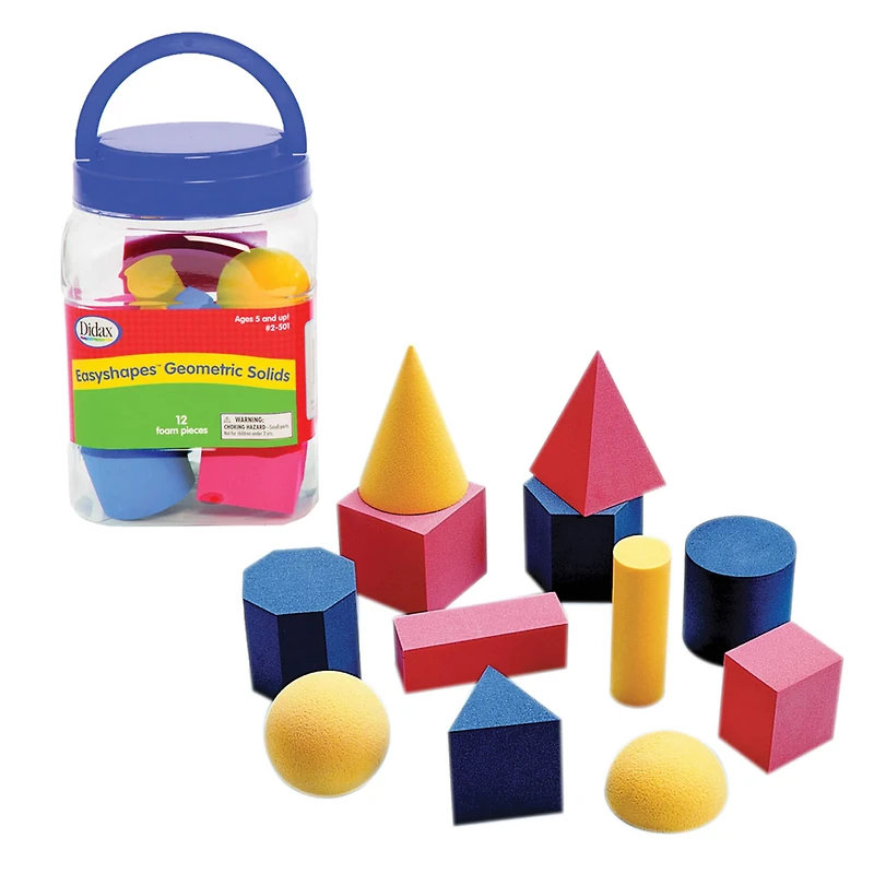 Didax Easyshapes™ Foam Geometric Solids