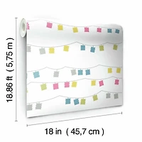 RoomMates Lanterns Peel & Stick Wallpaper