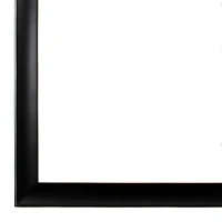 8.5" x 11" Black Document Frame with Double Mat by Studio Décor®