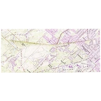 JAM Paper 4.125" x 9.5" Cartography Map Envelopes, 50ct.