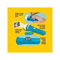 Brainstorm Toys Shark Flashlight & Projector With 24 Shark Images